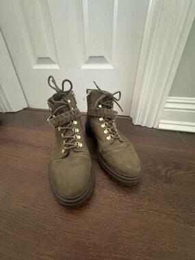 Vince Camuto Bindelia x Styled Snapshots Lace-Up Boots